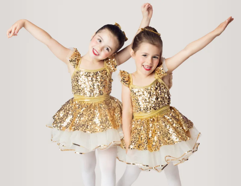 Girls gold fits